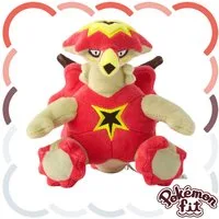 Pokémon Center Plüschfigur Pokemon Tortunator Kuscheltier - 15 cm Plüschtier Turtonator