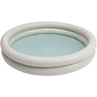 Swim Essentials Pool Swimming Pool 100 cm Green Flowers 100 x 15 cm, Swimmingpool Planschbecken