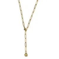 Aniston JEWELRY & WATCHES Kette mit Anhänger Schmuck Geschenk Edelstahl Halsschmuck Halskette Y-Kette Kugel, Made in Germany