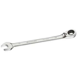 STANLEY FATMAX Ringmaulschlüssel mit Ratsche 10 mm, 72 Zähne, 12-Kant, 15° gekröpft - FMMT13083-0