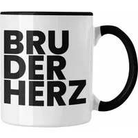 Trendation Tasse Trendation - Bester Bruder Tasse Geschenk Geburtstag Weihnachten Lustig Bruderherz Geschenkideen Erwachsen