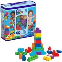 Mattel® MEGA BLOKS Bausteine First Builders 60 Teile Spielbausteine