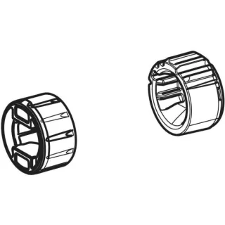 Geberit Ersatzteile Set Halteringe für WC-Sitz, QuickRelease mechanisch, für EasyMount, 246197001 246197001