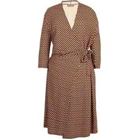 White Label Midikleid Wickelkleid