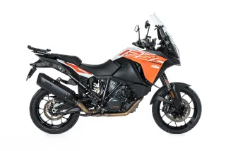Sport Auspuff BOS Desert Fox EDITION BLACK für KTM 1090 Adventure / R  Bj. 2017-2019 EURO-4 +ABE