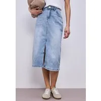 STREET ONE Jeansrock High Waist