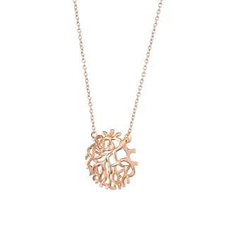 Orphelia 'Flavie' Damenkette mit Anhänger aus 925er Sterlingsilber - Rosé ZH-7502/RG