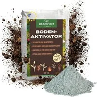 Petigi Bodenverbesserer BodenHerz Bodenaktivator Bodenverbesserer Garten Rasen 25-100kg, 1x 25 kg Sack