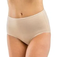 HERMKO Taillenslip 17011 Baumwolle/Modal, Maxislip mit elastischen Abschlüssen, softweich