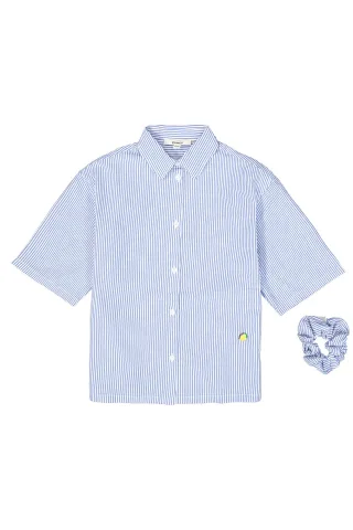 Garcia - D52432 chambray blue - Gr. - 140/146
