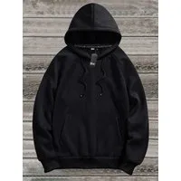 RMK Hoodie Herren Kapuzenpullover Basic Pullover Uni Hoodie mit Kapuze