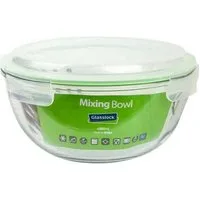 Glasslock Rührschüssel Glasslock Glasschüssel 4L/2L Rührschüssel Mixing Bowl gehärtetes Glas