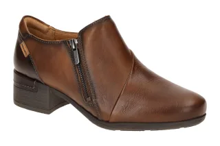 Pikolinos W6W-5902C1 cuero MALAGA Damen Slipper braun Echtleder Gummisohle 3c...