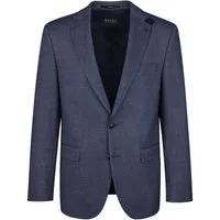Digel Anzugsakko Ezzo-G (1-tlg., Polyester-Viskosemix) Kissing Buttons, Abnehmbarer Revers-Pin