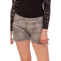 Maddox Lederhose Trachtenlederhose Damen - MARIA - stein