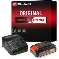 Einhell »PXC Starter Kit« Akku Starter-Set, 18 V, 2,5 Ah, inkl. Ladegerät