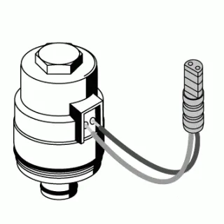 Schell Kartuschenventil SchellTRONIC 6 Volt mit Rundstecker 014420099