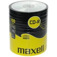 Maxell CD-Rohling 100 Maxell Rohlinge CD-R 80Min 700MB 52x Shrink