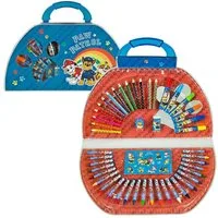 PAW PATROL Kreativset Malkoffer 51-teilig Paw Patrol Kreativ-Set Malen & Gestalten