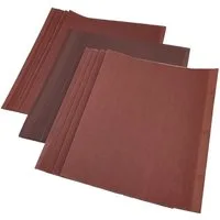 varivendo Schleifpapier Schleifpapier 15er Set Rot C-Papier P220 P240 P320, (Set, 15 St., Schleifpapier), Schleifbogen Schleifstreifen Schmirgelpapier Sandpapier Schleifmittel