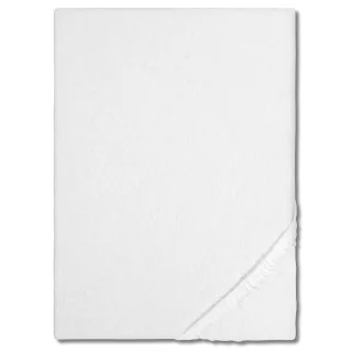 Sleezzz Basic Stretchmolton Spannbettlaken 120/190 - 140/210 cm für Matratzen bis 35 cm Höhe