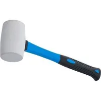 BGS technic Gummihammer BGS Gummihammer weißer Kopf Ø 48 mm 250 g