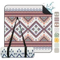 Picknickdecke Picknickdecke Wasserdicht Campingdecke 200x200 cm, Sekey, 3-Schicht mit PEVA Unterseite, für 4–6 Personen, für Strand & Camping
