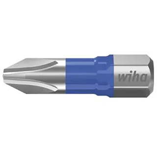 Wiha Bit Set T-Bit 25 mm Phillips (PH2) 5-teilges Set 1/4 zoll C6,3 in Box - 6 Stück - 41599