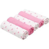 ZOLLNER Spucktuch, (5-tlg., Geschenk-Set), 100% Baumwolle