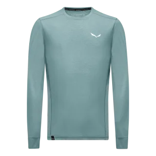 SALEWA - Puez Dry'Ton T-Shirt Herren - Blau (Gr.46)