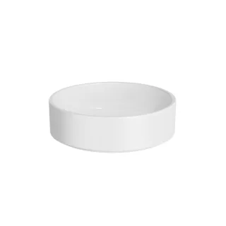 VitrA ArchiPlan Aufsatzschale rund d: 40 x 12 cm freistehend ohne Hahnloch ohne,7439B403-0016 7439B403-0016