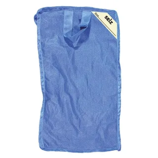 Waschnetz | SEIZ | für Handschuhe | blau | mit Reißverschluss, Trageschlaufe und Namensetikett