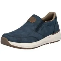 Rieker Slip-On Sneaker Slipper, Schlupfschuh, Freizeitsneaker, Halbschuh mit Stretcheinsätze