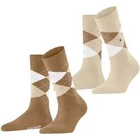 Burlington Socken Burlington Everyday Argyle Damen (2-Paar)