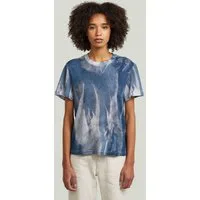 G-STAR T-Shirt Denim Print T-Shirt