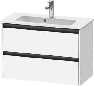 Duravit Ketho.2 Waschtischunterbau wandhängend Weiß Matt 810x390x549 mm - K25256018180000 K25256018180000