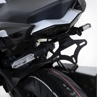 R&amp;G Kennzeichenhalter Heckumbau Kawasaki Ninja 1000 SX Bj. 2020-2024 plug&amp;play / eintragungsfrei