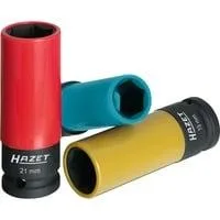 Kraft Steckschlüssel 903 SPC/3, 1/2" mehrfarbig, mit farbigen Hülsen, für Alu-Felgen