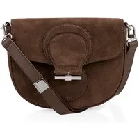 Marc Cain Umhängetasche Collections Mystic Plumage, Saddlebag, Schultertasche mit abnehmbarem, verstellbarem Umhängeriemen