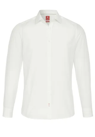 pure - PURE- City Hemd slim fit Langarm beige - Gr. - XXL