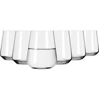 Ritzenhoff Glas Ritzenhoff Lichtweiß Julie Wasserglas 6er Set, Kristallglas