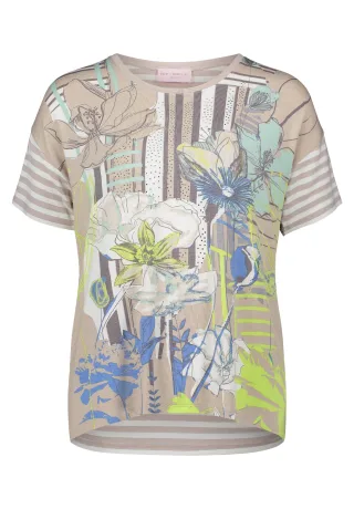 betty barclay - so cosy - - Casual-Shirt Beige - Gr. - 36
