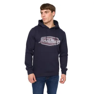 Crosshatch - "Hellmere" Kapuzenpullover für Herren (Marine)