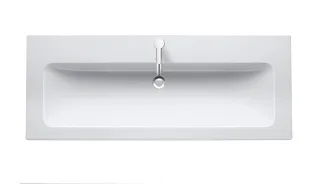 Duravit ME by Starck Waschtisch Weiß Seidenmatt 1230 mm - 23611232001 23611232001