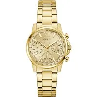 Guess Multifunktionsuhr BAILEY GW0933L2, Quarzuhr, Armbanduhr, Damenuhr, Edelstahlarmband, Datum