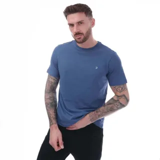 Farah - "Dean" T-Shirt für Herren, Baumwolle (Blau)