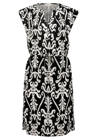 CARTOON - Tunikakleid black-nature - Gr. - 36