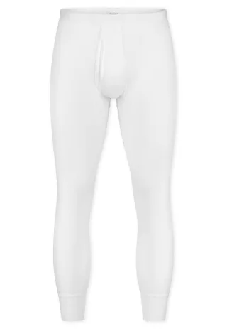 SCHIESSER - Hose Lang weiss - Gr. - 8