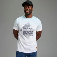 KangaROOS T-Shirt schmale Passform, Halbarm, angesetztes Bündchen am Ärmelabschluss