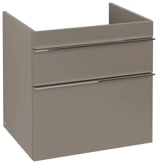 Villeroy & Boch Waschtischunterschrank Venticello 603x590x502 mm 2 Ausz. Waschbecken mittig Taupe A92401VM